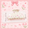 Cherry-Checkered Hair Clips مشابك شعر بنقشة مربعات الكرز