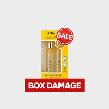 (BOX DAMAGE) d’Alba White Truffle First Spray Serum Pack (100ml x 2pcs) مجموعة سيروم دالبا وايت ترافل للرشة الأولى