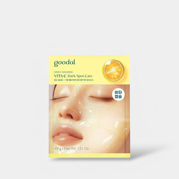 Goodal Green Tangerine Vita-C Dark Spot Care Gel Mask (1 Sheet) قناع جل فيتا-سي للعناية بالبقع الداكنة من جودال جرين تانجرين