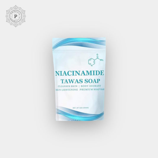 Niacinamide Tawas Premium Whitening Soap. صابون التبييض الفاخر من نياسيناميد تاواس