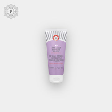 First Aid Beauty KP Bump Eraser Body Scrub with 10% AHA 56.7g (TRAVEL SIZE). مقشر الجسم ممحاة الصدمات من فيرست إيد بيوتي مع 10% AHA، 56.7 جم (حجم السفر)