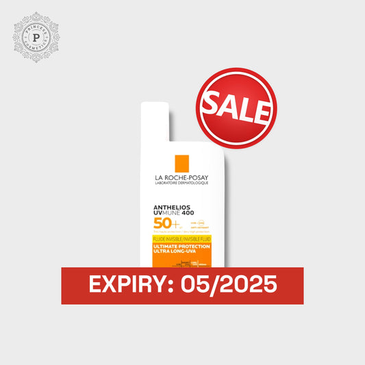 (EXPIRY: 05/2025) La Roche Posay Anthelios UVMune 400 Invisible Fluid Facial Sunscreen SPF50 50ml