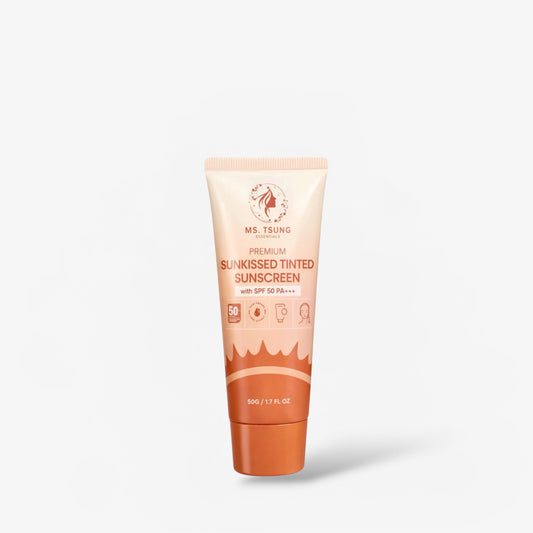 Ms. Tsung Premium Tinted Sunscreen 50g واقي الشمس الملون الممتاز من السيدة تسونغ