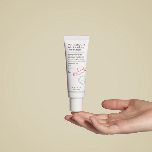 AXIS-Y Panthenol 10 Skin Smoothing Shield Cream 50ml. أكسيس-واي بانثينول 10 كريم درع تنعيم البشرة