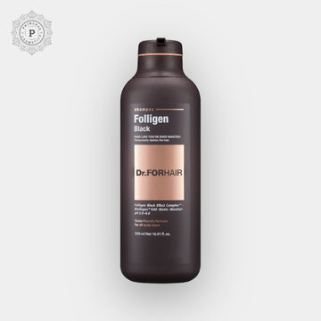 DR.FORHAIR Folligen Black Shampoo 300ml. شامبو فوليجين بلاك من دكتور فور هير 300 مل