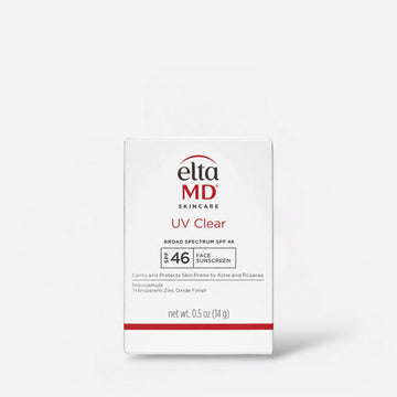 (MINI) EltaMD UV Clear UNTINTED Sunscreen 14g (ميني) واقي الشمس EltaMD UV Clear غير الملون