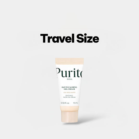 Purito Oat-In Calming Gel Cream 15ml TRAVEL SIZE كريم جل مهدئ بالشوفان من بوريتو، حجم مناسب للسفر