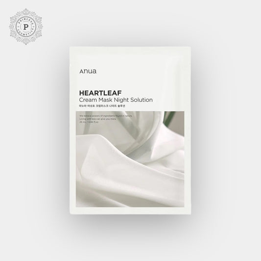 Anua Heartleaf Cream Mask Night Solution 25ml أنوا هارت ليف كريم قناع الحل الليلي