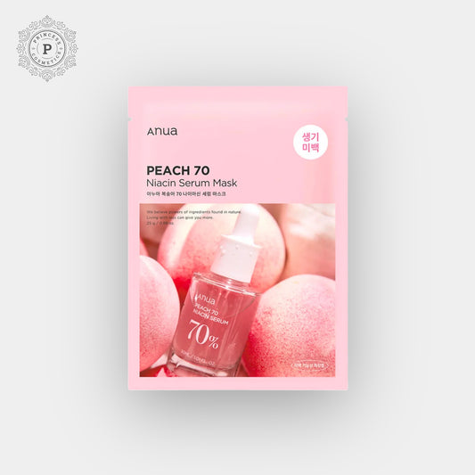 Anua Peach 70 Niacin Serum Mask 25ml أنوا الخوخ 70 قناع مصل النياسين