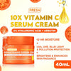 Fresh Skinlab Tomato Glass Skin 2in1 Vitamin C Brightening Serum Cream SPF30 40ml فريش سكنلاب طماطم زجاج الجلد 2 في 1 فيتامين سي كريم مصل تفتيح البشرة SPF30