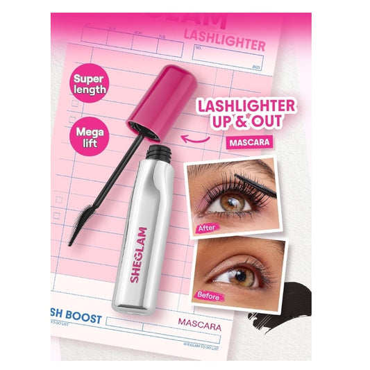 SHEGLAM Lashlighter Up & Out Mascara شيغلام ماسكارا لاش لايتر أب آند آوت لرفع وتطويل الرموش