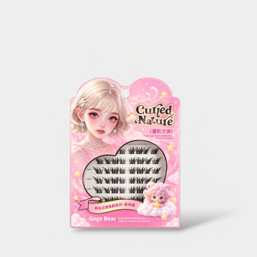 Gege Bear Glue-Free False Eyelashes - Foggy جيجي بير رموش صناعية بدون غراء - فوغي