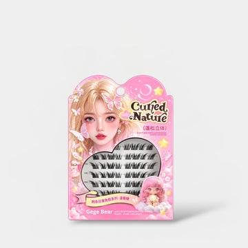 Gege Bear Glue-Free False Eyelashes - Comic جيجي بير رموش صناعية بدون غراء - كوميك