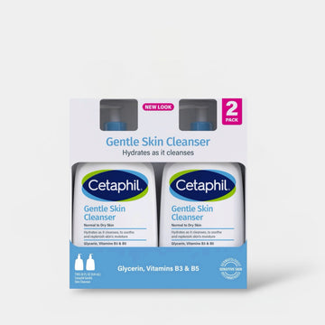 Cetaphil Gentle Skin Cleanser Set (591ml x 2pcs) مجموعة سيتافيل غسول البشرة اللطيف