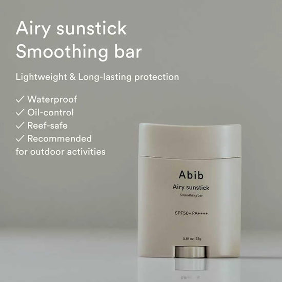 Abib Airy Sunstick Smoothing Bar 23g أبيب صن ستيك بار تنعيم - Princess Cosmetics Qatar