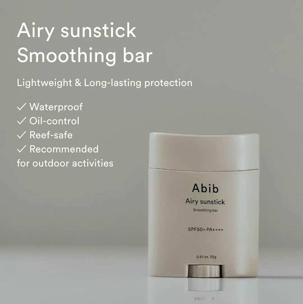 Abib Airy Sunstick Smoothing Bar 23g أبيب صن ستيك بار تنعيم - Princess Cosmetics Qatar