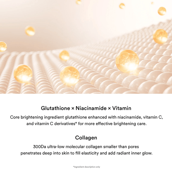 Abib Glow Collagen Mask Glutathione Film (1 Sheet) قناع الكولاجين المتوهج من أبيب مع طبقة الجلوتاثيون - Princess Cosmetics Qatar