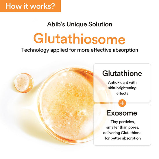 Abib Glutathiosome Dark Spot Serum Vita Drop 50ml أبيب جلوتاثيوسوم سيروم البقع الداكنة فيتا دروب - Princess Cosmetics Qatar