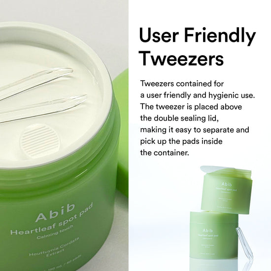 Abib Heartleaf Spot Pad Calming Touch (80 Pads) أبيب هارت ليف سبوت باد لمسة مهدئة - Princess Cosmetics Qatar