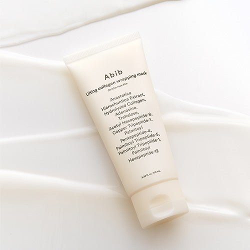 Abib Lifting Collagen Wrapping Mask Jericho Rose Film 100ml قناع رفع الكولاجين من أبيب - فيلم وردة جيريكو - Princess Cosmetics Qatar