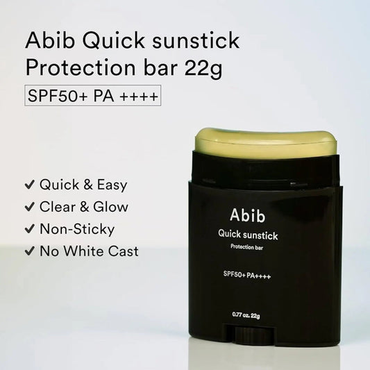 Abib Quick Sunstick Protection Bar 22g أبيب كويك صن ستيك بروتكشن بار - Princess Cosmetics Qatar