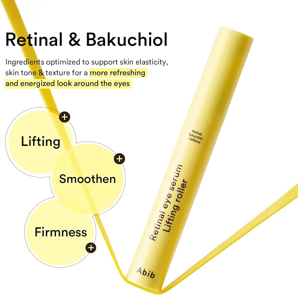 Abib Retinal Eye Serum Lifting Roller 15ml أبيب سيروم شد شبكية العين بالبخاخ الدوار - Princess Cosmetics Qatar