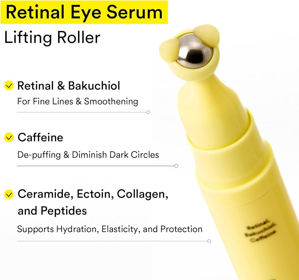 Abib Retinal Eye Serum Lifting Roller 15ml أبيب سيروم شد شبكية العين بالبخاخ الدوار - Princess Cosmetics Qatar