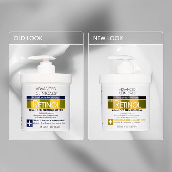 Advanced Clinicals Retinol Cream 454g كريم الريتينول من شركة أدفانسد كلينيكالز - Princess Cosmetics Qatar