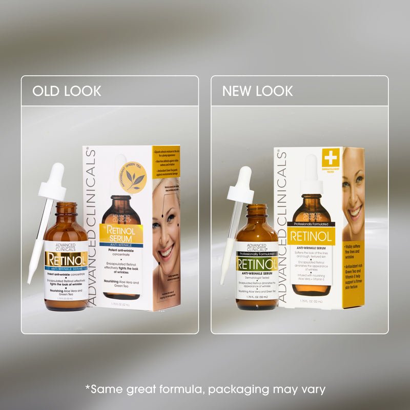 Advanced Clinicals Retinol Serum 52ml مصل الريتينول من أدفانسد كلينيكالز - Princess Cosmetics Qatar