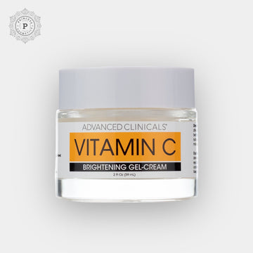 Advanced Clinicals Vitamin C Brightening Gel - Cream 59ml. ادڢانچي چلينيچلي جل كريم تفتيح البشرة بفيتامين سي 59 مل - Princess Cosmetics Qatar