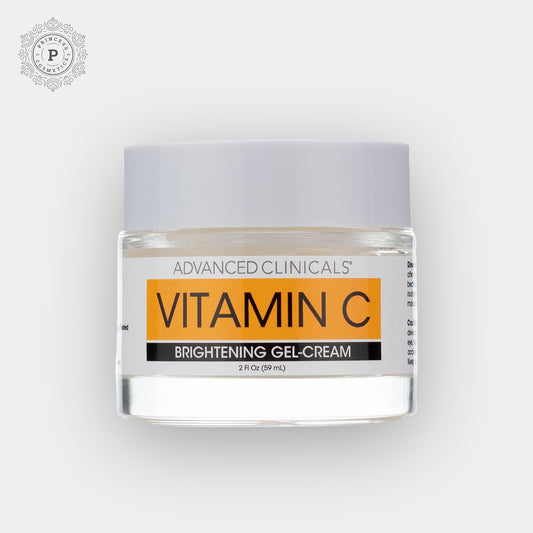 Advanced Clinicals Vitamin C Brightening Gel - Cream 59ml. ادڢانچي چلينيچلي جل كريم تفتيح البشرة بفيتامين سي 59 مل - Princess Cosmetics Qatar