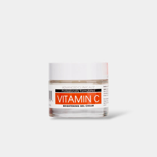 Advanced Clinicals Vitamin C Brightening Gel - Cream 74ml جل كريم تفتيح فيتامين سي من أدفانسد كلينيكالز - Princess Cosmetics Qatar