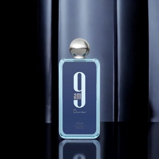 Afnan 9AM Dive 100ml الغوص في أفنان الساعة 9 صباحًا - Princess Cosmetics Qatar