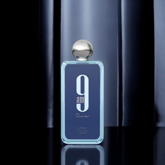 Afnan 9AM Dive 100ml الغوص في أفنان الساعة 9 صباحًا - Princess Cosmetics Qatar