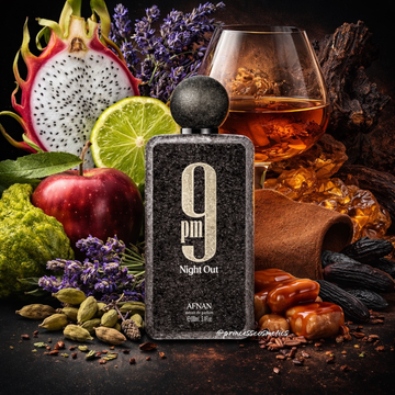 Afnan 9PM Night Out 100ml أفنان - سهرة ليلية الساعة 9 مساءً - Princess Cosmetics Qatar