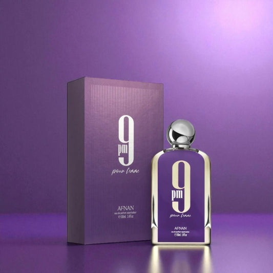 Afnan 9PM Pour Femme 100ml أفنان 9 مساءً للسيدات - Princess Cosmetics Qatar