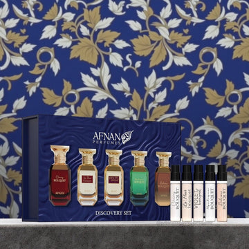 Afnan Bouquet Series Discovery Kit (5x2ml) مجموعة اكتشاف سلسلة باقة أفنان - Princess Cosmetics Qatar