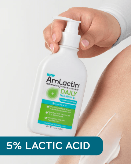 Amlactin Daily Nourish Lotion with 5% Lactic Acid 225g. لوشن أملاكتين المغذي اليومي مع 5% حمض اللاكتيك 225 جرام - Princess Cosmetics Qatar