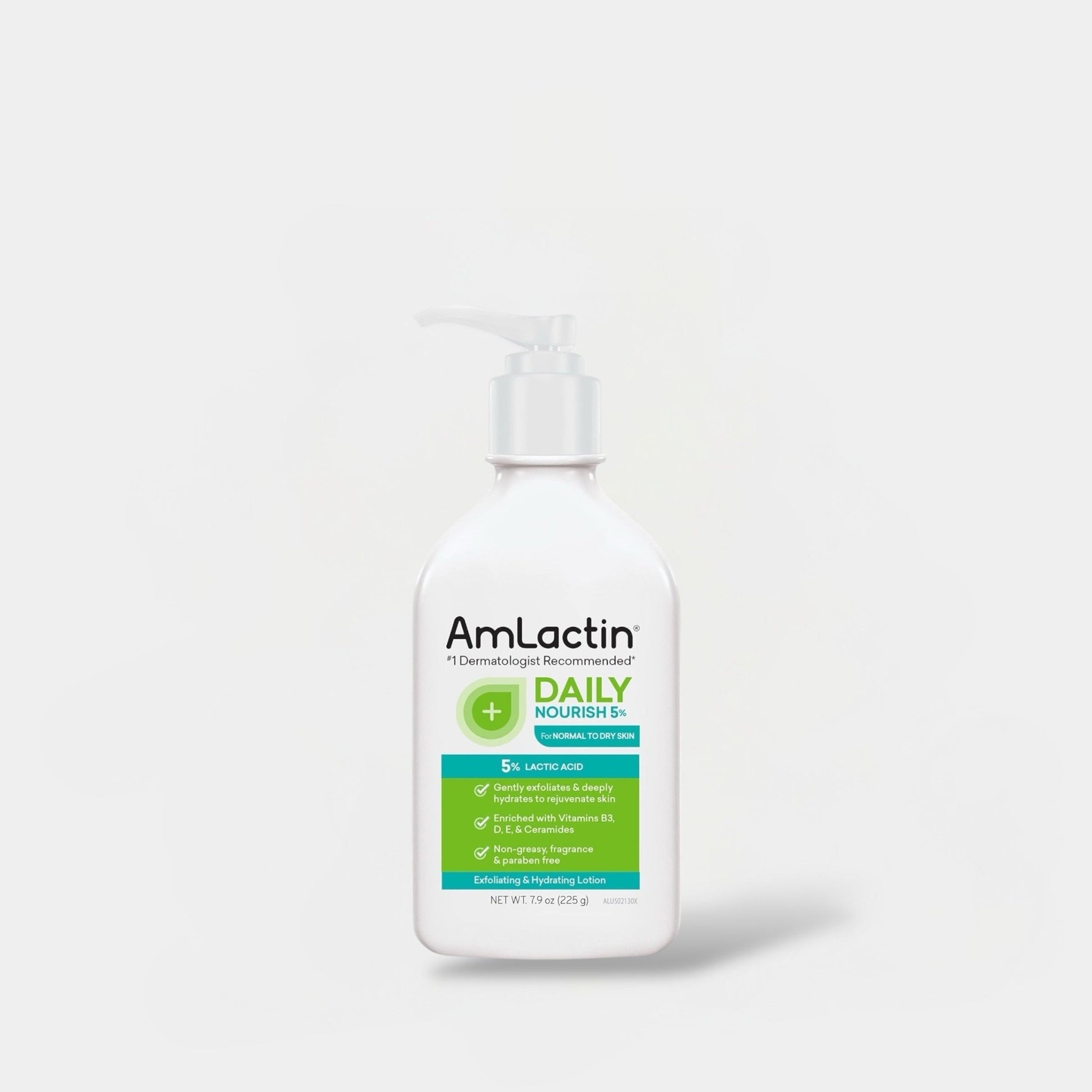 AmLactin Daily Nourish Lotion with 5% Lactic Acid 225g لوشن أملاكتين المغذي اليومي مع 5% حمض اللاكتيك - Princess Cosmetics Qatar