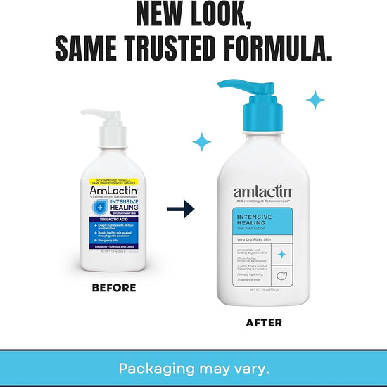 AmLactin Intensive Healing 15% AHA Lotion لوشن أم لاكتين المكثف للشفاء بتركيز 15% من أحماض ألفا هيدروكسي - Princess Cosmetics Qatar