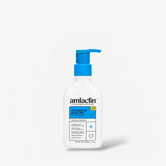 AmLactin Intensive Healing 15% AHA Lotion. لوشن أم لاكتين المكثف للشفاء بتركيز 15% من أحماض ألفا هيدروكسي - Princess Cosmetics Qatar