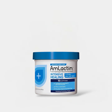 AmLactin Intensive Healing Cream with 15% Lactic Acid 340g كريم أملاكتين للشفاء المكثف مع حمض اللاكتيك بنسبة 15% 340 جرام - Princess Cosmetics Qatar