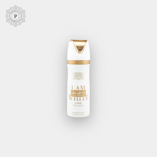 Ana Abiyedh Poudree Deodorant Spray 200ml مزيل العرق آنا أبيض بودري 200 مل - Princess Cosmetics Qatar