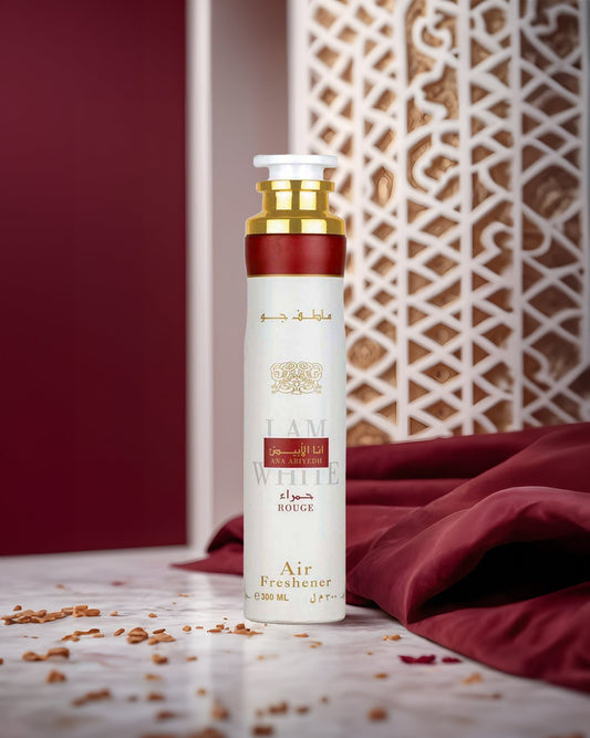 Ana Abiyedh Rouge Air Freshener 300ml. أنا أبيض روج معطر جو 300 مل - Princess Cosmetics Qatar