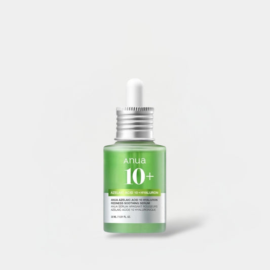 Anua Azelaic Acid 10 Hyaluron Redness Soothing Serum 30ml أنوا حمض أزيليك 10 هيالورون احمرار سيروم مهدئ - Princess Cosmetics Qatar