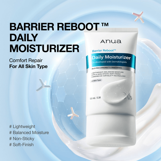 Anua Barrier Reboot Daily Moisturizer 100ml مرطب أنوا باريير ريبوت اليومي - Princess Cosmetics Qatar