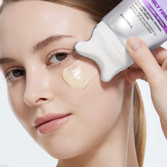 Anua Collagen Retinol Refining Gua Sha Cream 80ml كريم أنوا لتنقية الكولاجين والريتينول بتقنية غوا شا - Princess Cosmetics Qatar