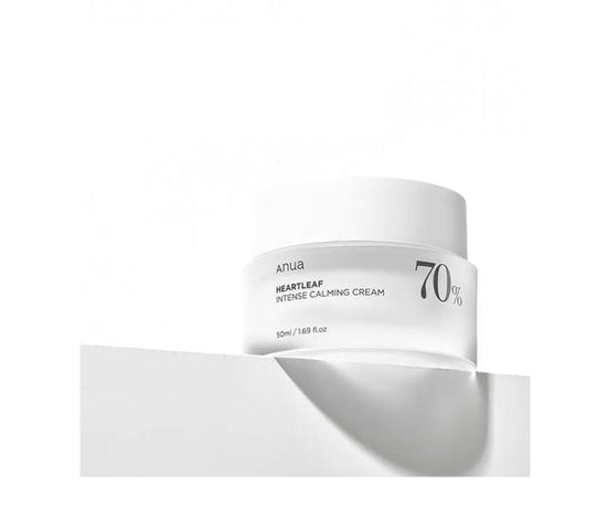 Anua Heartleaf 70 Intense Calming Cream 50ml أنوا هارت ليف 70 كريم مهدئ مكثف - Princess Cosmetics Qatar