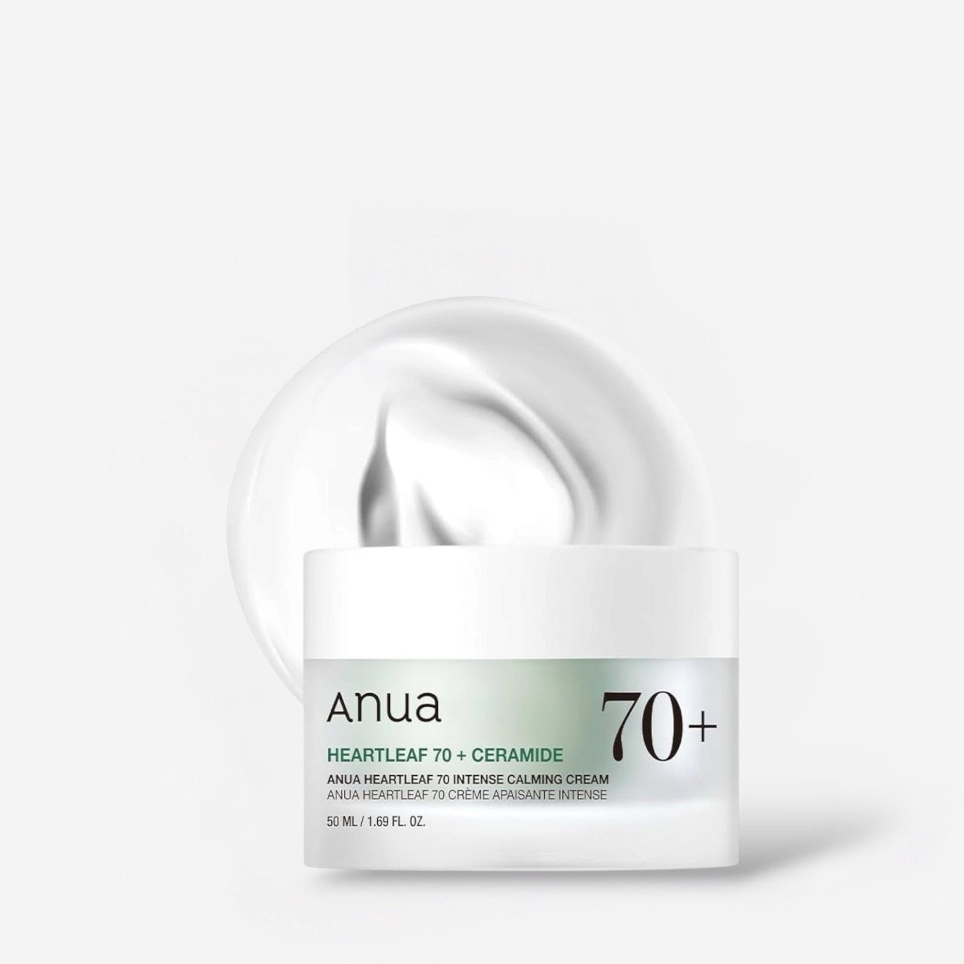 Anua Heartleaf 70 Intense Calming Cream 50ml أنوا هارت ليف 70 كريم مهدئ مكثف - Princess Cosmetics Qatar