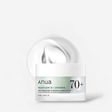 Anua Heartleaf 70 Intense Calming Cream 50ml أنوا هارت ليف 70 كريم مهدئ مكثف - Princess Cosmetics Qatar